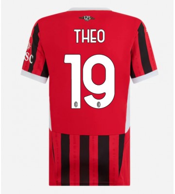 AC Milan Theo Hernandez #19 Hemmatröja Kvinnor 2024-25 Kortärmad